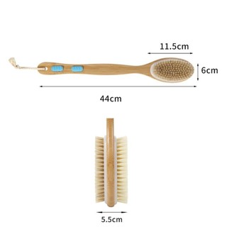 Bàn chải tắm ITRUMPET Massage bằng gỗ tự nhiên Máy chà sàn chân Máy tẩy tế bào chết toàn thân