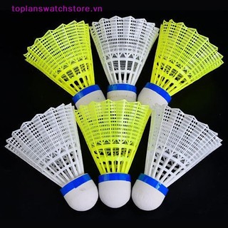 Toplanswatchstore 1 Cầu Lông Nhựa Vàng Trắng Học Sinh Cầu Lông Nylon VN
