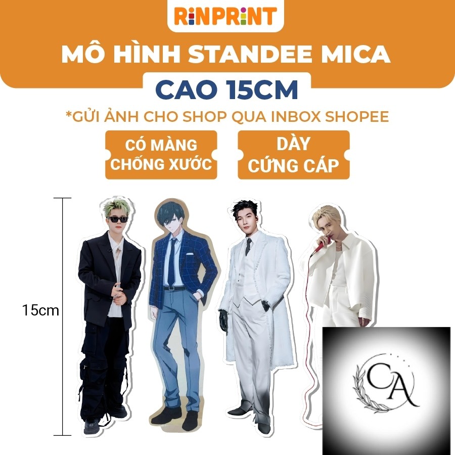 [Standee] Mô hình Standee In Theo Yêu Cầu 15cm Trưng Bày, Trang Trí ...