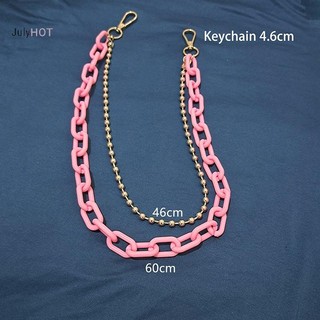 Julyhot Có Thể Tháo Rời Punk Dây Thắt Lưng Quần Dây Xích Dành Cho Nữ Quần Jean Thắt Lưng Dây Xích Quần Đá Mát Hiphop Trang Sức Mùa Hè Massivedeals