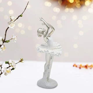 LOVIVER Ballerina Hình Để Bàn Trang Trí Trang Trí Hiện Đại Cô Gái Nhảy Múa Hình Cô Gái Ba Lê Tượng Nữ Cho Kệ Phòng Ngủ Quà Tặng Văn Phòng