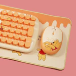 Bàn phím chuột Graby2026 Winnie the Pooh, bộ đệm chuột 3D, kết nối USB 2.4 GHz, không cần Bluetooth, thiết kế thời trang cao cấp — ảnh 3