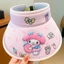 HT3 Mùa Hè Trẻ Em Chống Nắng Sanrio Mũ Hoạt Hình Dễ Thương Sinh Viên Ngoài Trời Mũ Chống Nắng Chống Tia UV TH3