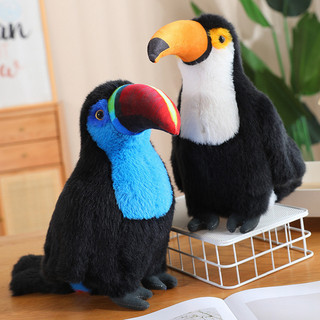 Plus✨ Chất Lượng Cao Toucan Gia Đình Mô Phỏng Động Vật Búp Bê Vui Rừng Toucan Sang Trọng Đồ Chơi Mô Phỏng Đạo Cụ PP Cotton Đầy Đồ Chơi Trang Trí ping Quà Tặng Sinh Nhật Cho Trẻ Em