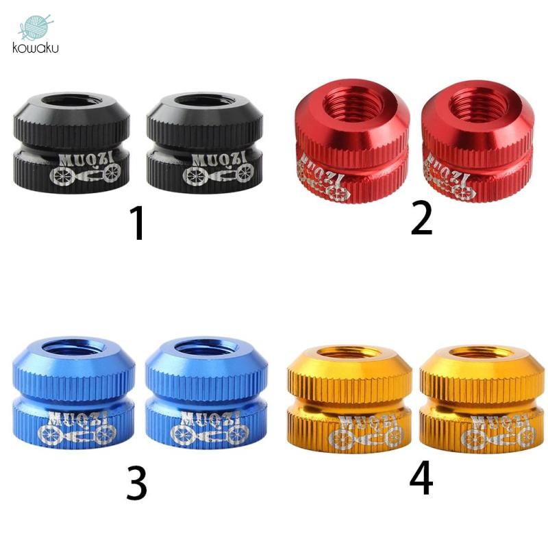 Đai ốc lốp chân không bằng hợp kim nhôm, Đai ốc van lốp xe đạp nhẹ & bền - MTB Road Colors