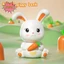 Bunny Piggy Bank Hộp Tiết Kiệm Tiền Tượng Thủ Công Hộp Tiết Kiệm Cho Kệ Nhà Để Bàn Phòng Ngủ Quà Tặng Sinh Nhật Boutique Boutique