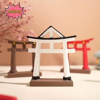 Pnpia Thu Nhỏ Torii Cổng Nhật Bản Đền Thần Đạo Vườn Đồ trang trí Kiến Trúc Châu Á Cây Cảnh Zen Vườn Trang Trí Bể Cá Trang Trí Trung Quốc Trang Trí Boutique