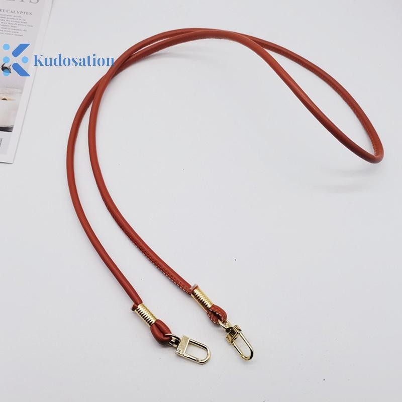 Kudosation Đơn Giản Màu Trơn Da Đeo Vai Túi Đeo Ngang Dây Đeo Thay Thế Dây Xích Điện Thoại Chống Mất Cho DIY Túi Dây Xích