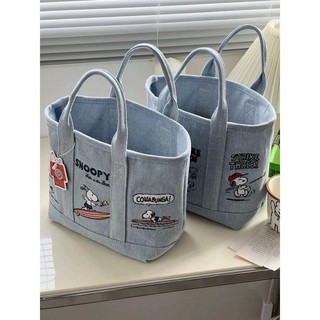 Túi xách vải Snoopy dễ thương Nhật Bản
