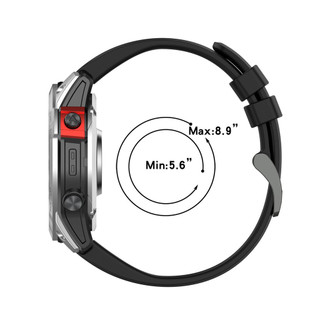 Dây đeo đồng hồ silicon QuickFit 20mm 22mm 26mm cho Garmin fenix 7X 7 7S 6X 6 Pro 6S 5 5X Plus Vòng đeo tay thông minh cho dây đeo đồng hồ thể thao fenix 7 6