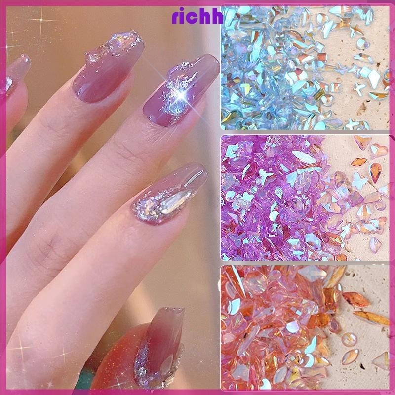 ⚝⚝Bộ đá chân Richh với khoảng 100 viên đá màu Crystal Aurora sang trọng nhỏ