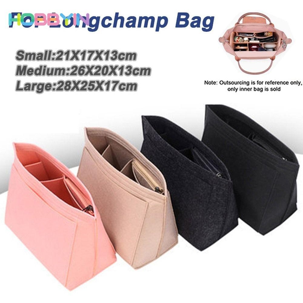 HOBBYIN Túi Xách Chèn Túi Di Động Tổ Chức Túi Du Lịch Chèn Ví Lót Cho Túi Longchamp