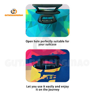 Vỏ hành lý hình con lợn dễ thương Có thể giặt được Bảo vệ vali chống trầy xước Vỏ vali Phù hợp với hành lý 18-32 Inch