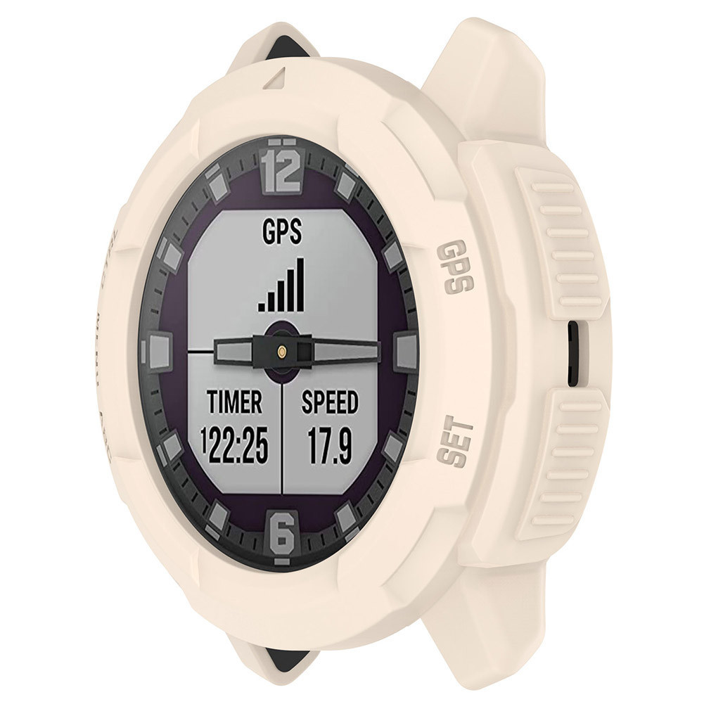 Garmin InstinctCrossover Cao Cấp Silicone TPU Mềm Rỗng Ra Khung Vỏ Ốp Lưng Đồng Hồ Dành Cho Garmin Instinct Crossover Chống Vân Tay Chống Trầy Xước Đồng Hồ Thông Minh Bảo Vệ Màn Hình