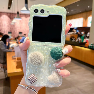 Ốp điện thoại Acrylic cứng hình ngôi sao 3D sang trọng cho Samsung Galaxy Z Flip 5 Flip 4 Flip 3 5G Z Flip5 Flip4 Flip3 Ốp lưng chống sốc