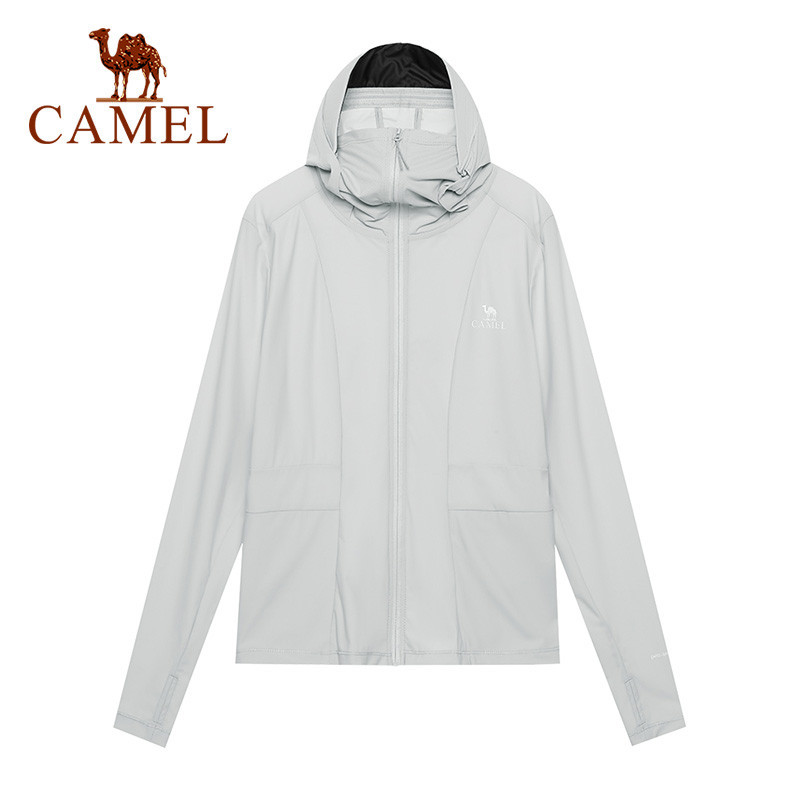 Ảnh Camel Outdoor Sunblock Nữ Mùa Hè Thoáng Khí Chống Tia Cực tím Quần Áo Bảo Vệ Ice Silk Coat UV50 + 1