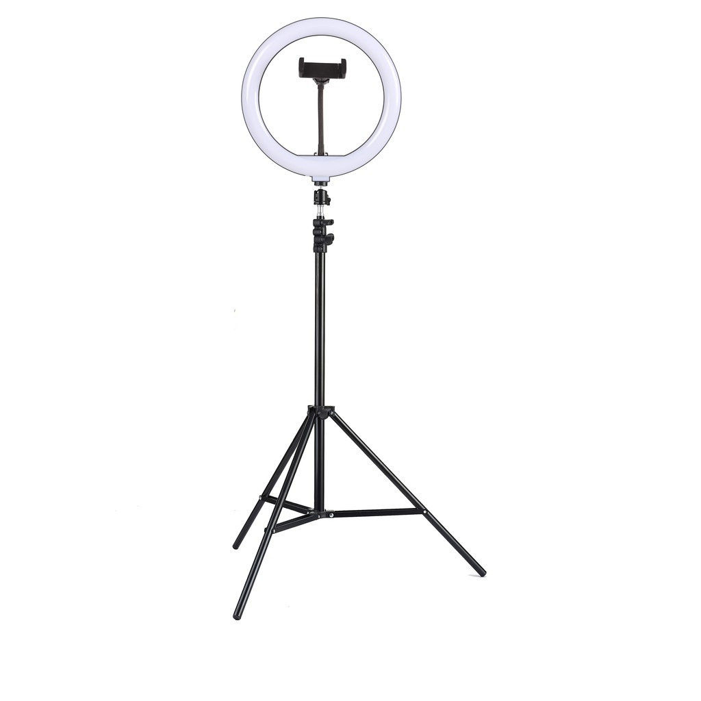 Đèn Livestream 36cm, Bộ Đèn Livestream có kẹp điện thoại - Điều chỉnh ánh sáng dùng cho livestream, trang điểm