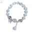 Vòng tay pha lê màu xanh biển Opal nguyên bản Vòng tay pha lê ánh sáng cho bé gái Phụ kiện trang sức mới