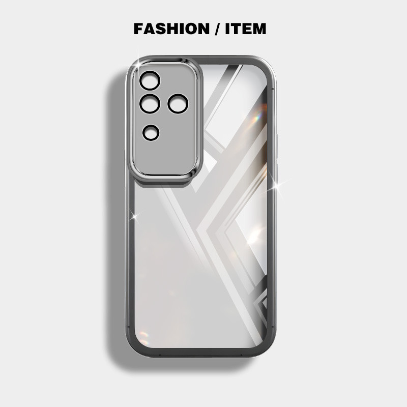 Ốp điện thoại trong suốt màu siêu mỏng YBD cho Vivo Y200 V40 Lite Y39 V40 Pro V30 Pro V30E V40E V50 Lite Vỏ mềm silicon trong suốt thời trang nữ tính