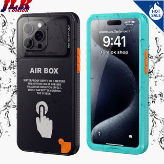 [Jlk] Ốp điện thoại chống sốc ốp lưng chống nước  IP68 ngoài trời cho iPhone 6.1 inch Vỏ bơi lặn dưới nước cho iPhone 17 Air 16 15 / 15Pro / 12 / 12 Pro / 13 / 13 Pro / 14 / 14 Pro