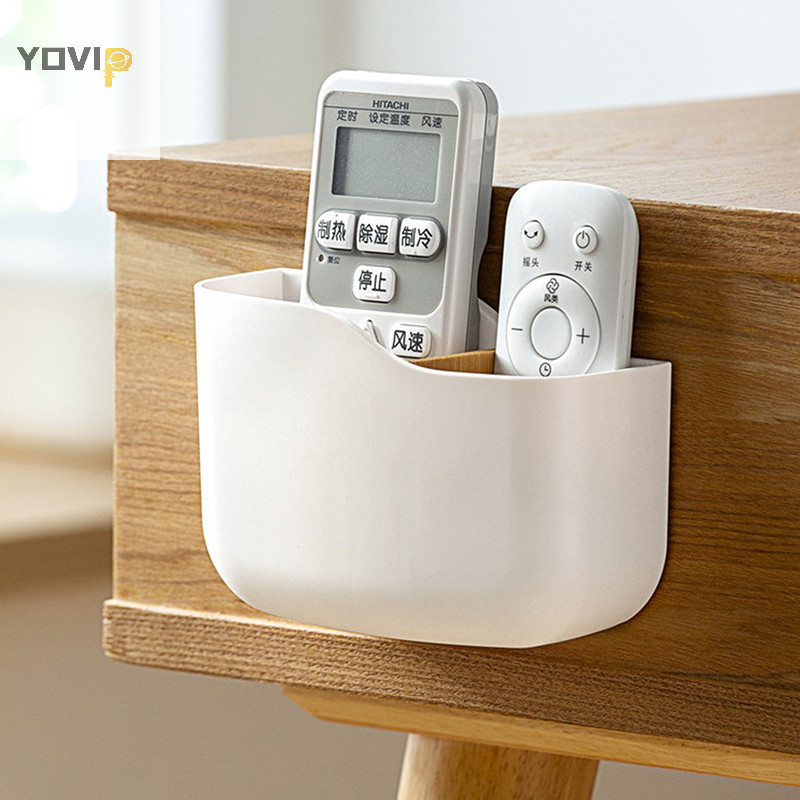 Yovip Đa Năng Treo Tường Giá Để Đồ Điều Khiển Từ Xa Tổ Chức Hộp Bảo Quản Cho Tivi Điều Hòa Điện Thoại Cắm Giá VN