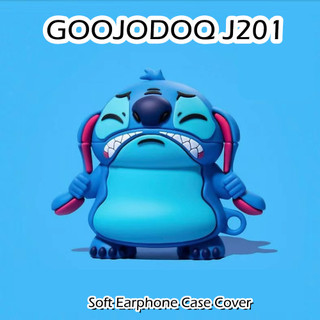 GOOJODOQ [imamura] Dành cho Ốp lưng GOOOJDOQ J201 Phim hoạt hình ngộ nghĩnh tạo kiểu Vỏ tai nghe silicon mềm NO.3