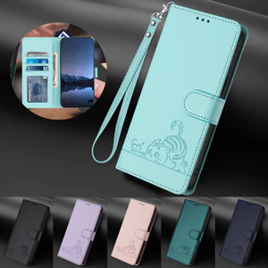 Ốp Lưng RFID Cho OPPO Reno 15 Pro Max 15F 14F 14 pro 13 pro 13F 12 pro 12F 11 10 pro 8T Ví Da Lật Vỏ Đựng Thẻ Từ Tính