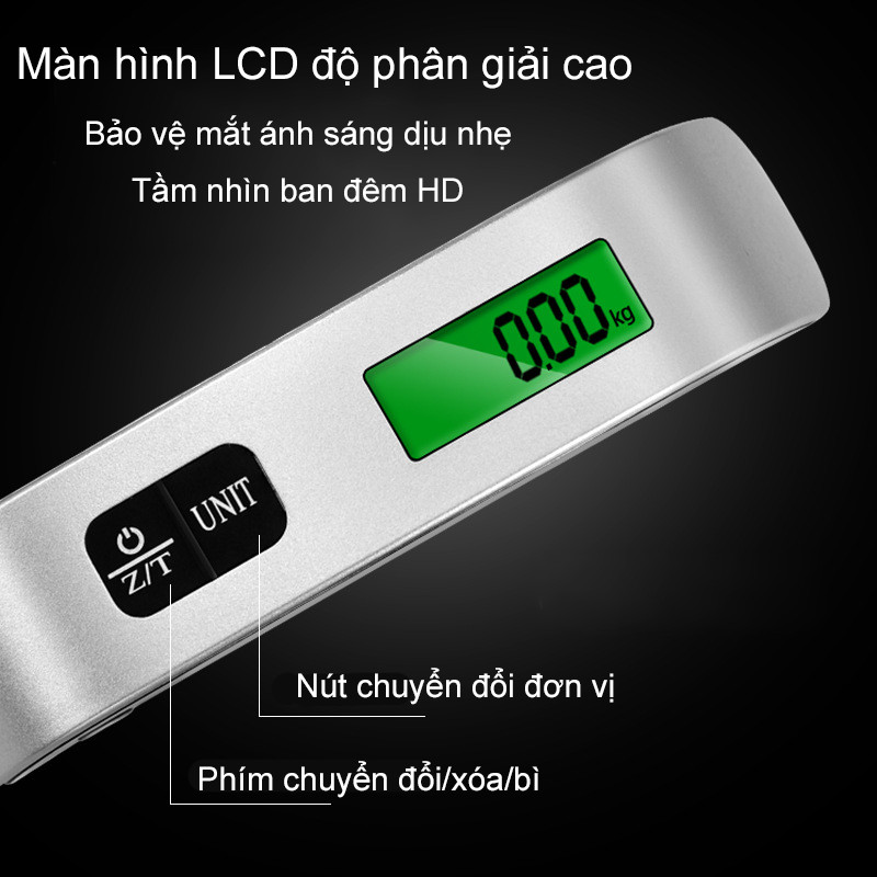 Cân hành lý，cân du lịch，Cân điện tử，Dễ dàng mang theo, có thể nặng tới 50kg