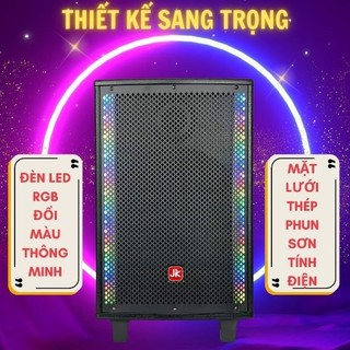 Loa Karaoke JK-K12 LED Loa 2 Đường Tiếng 1 Bass 30Cm - Công Suất Lớn 600W, âm bas hay, míc hát nhẹ, sử dụng 4 – 5 giờ