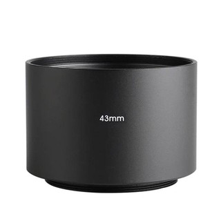 HOOD Ống Kính Kim Loại Dài 40.5mm 43mm 46mm 49mm 52mm 55mm 58mm Canon Nikon Sony Cho Olympus Pentax Fujifilm ống kính máy ảnh pxb1