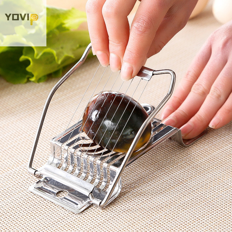 Máy cắt trứng đa chức năng YOVIP, cắt trứng luộc cứng, dâu, nấm, trái cây mềm