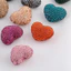 Đính cườm lỗ thẳng màu trơn Full Diamond Love DIY Phụ kiện