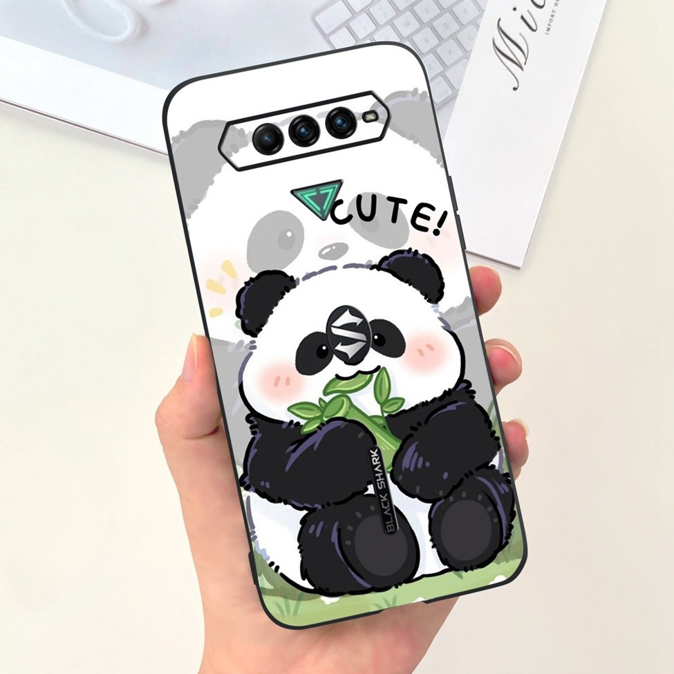 Ốp lưng Xiaomi Black Shark 4 4Pro Thẩm Mỹ Mèo Gấu Trúc Mềm Silicon Xiaomi Black Shark 4 Pro Ốp Lưng Điện Thoại 6.67 '' '