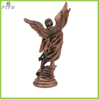 Ptfu 1 Thủ Công Cho Phòng Gia Đình Để Bàn Để Bàn Christian Saint Michael FigurineThe Archangel Defeag Satan Guardian Tượng Mới