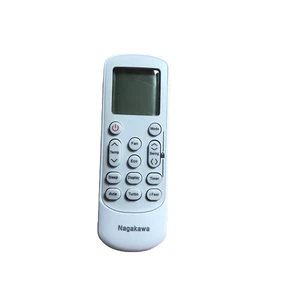 tay điều khiển remote từ xa điều hòa nagakawa béo hàng xịn-kèm pin-tay đầu bấm điều hòa nagakawa béo hàng xịn