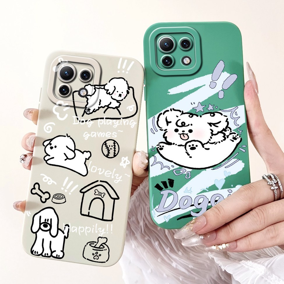 Ốp lưng Xiaomi Mi 11 Lite 5G 11Lite NE Chống sốc Dễ thương Cat Boy Luxury Flower Black Cover Xiaomi 11 Lite 5G NE Ốp điện thoại