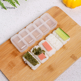 Gcdhome Di Động Nhật Bản Cuộn Máy Làm Sushi Khuôn Cơm Dụng Cụ Nhà Bếp Máy Làm Sushi Nướng Sushi Bộ Cơm Cuộn Khuôn Phụ Kiện Sushi HOT