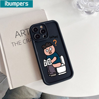 ibumpers Ốp lưng Iphone Cute Hài hước Hoạt hình in hình Couple Ốp điện thoại Dày dặn Chống rơi Silicone Mềm Chống Sốc Cho Iphone 15 14 12 13 11 Pro Max IP 7 8 Plus Iphon X XS XR Xs Max