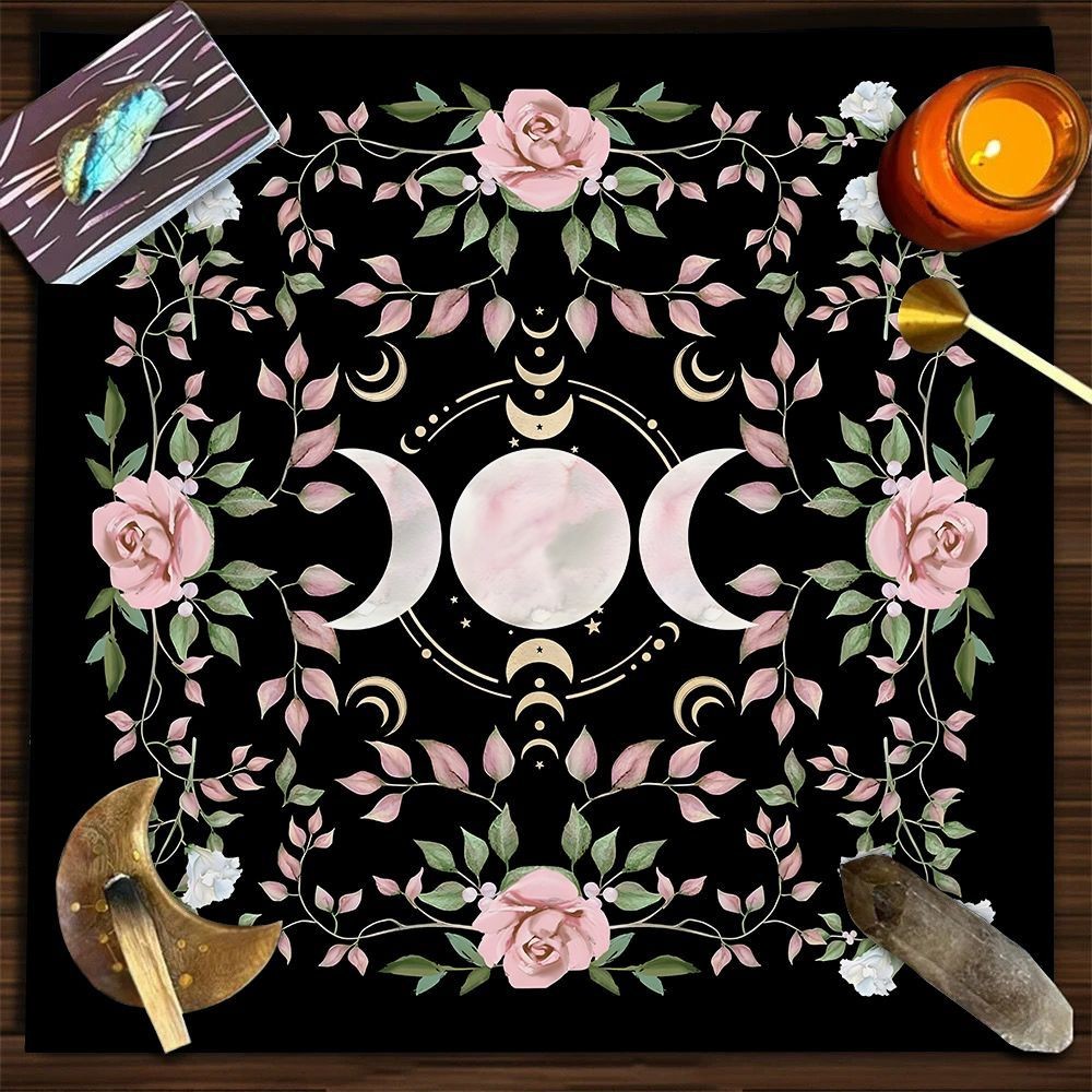 Khuyến mãi toàn bộ cửa hàng [Tỷ lệ khen ngợi Super 99% cùng phong cách] Khăn trải bàn Tarot dày Flannel Tarot Thẻ đẩy Vải nền ảnh trực tiếp Vải lễ khoai môn Mặt trăng Photocard Khăn trải bàn Tarot với tỷ lệ đánh giá tích cực hơn 99% Chất lượng tốt Giá rẻ