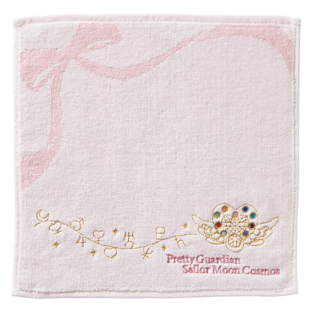 BANDAI Sailor Moon Mini Towel Collection - Cute Characters, 100% Cotton, Antibacterial & Odor Resistant, Perfect Gift for Birthdays and Special Occasions, Approximately 25x25cm ㅤDirect From Japan