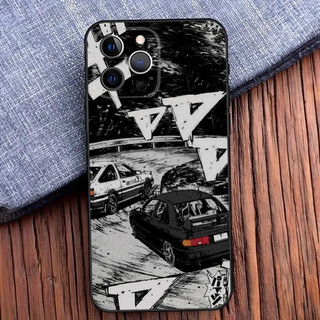 Ốp điện thoại E-Evo ô tô TK-1 J-JDM cho iPhone 16, 17,14,13,12,11, Pro, X, XS, Max, XR, Plus, Mini Soft Black Cover