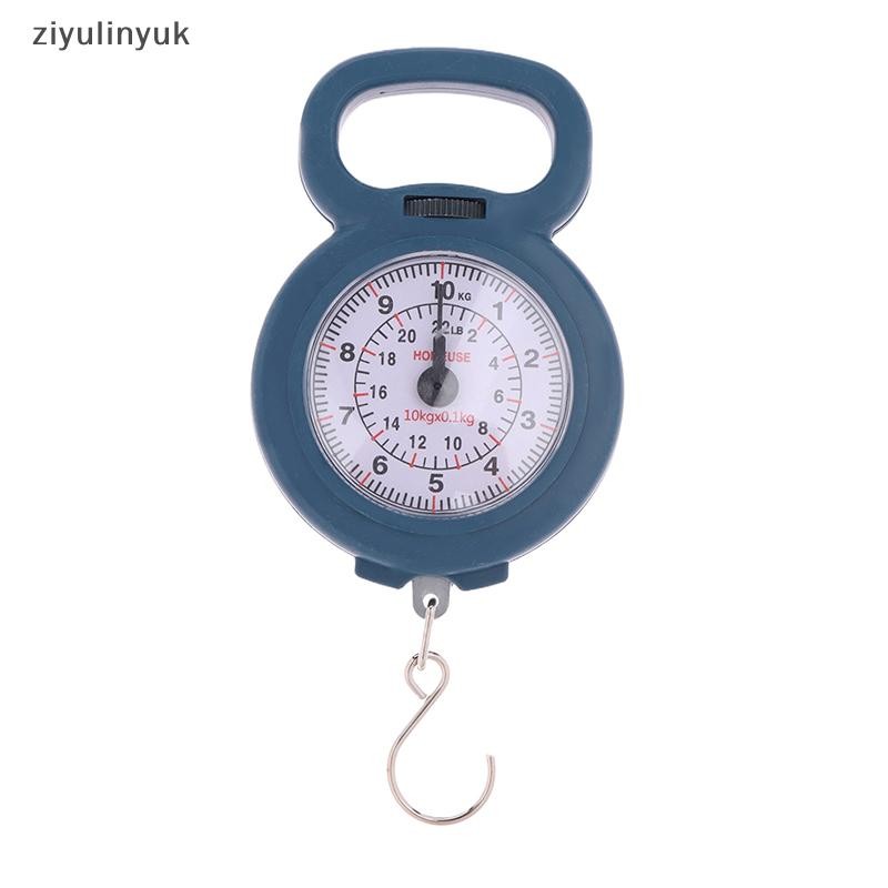 Ziyulinyuk Móc lò xo Con trỏ Câu cá 10kg, Cân kỹ thuật số thực phẩm, Cân hành lý