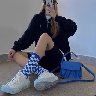 Tất Vớ Cotton Cổ Cao Nam Nữ Phong Cách Thể Thao Hiphop HaminStore