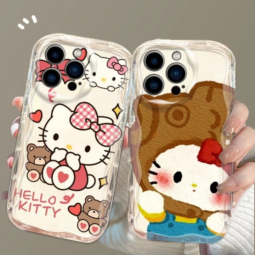 Ốp Điện Thoại Họa Tiết Cat Gấu Dễ Thương Tương Thích Cho OPPO A3X A3 Pro A40 A3S A5 AX5 A5S AX5S A7 AX7 A12e A12 A15 A15S A16 A16S A54S A8 A31 A5 A9 2020 F9 Pro Ốp Mềm