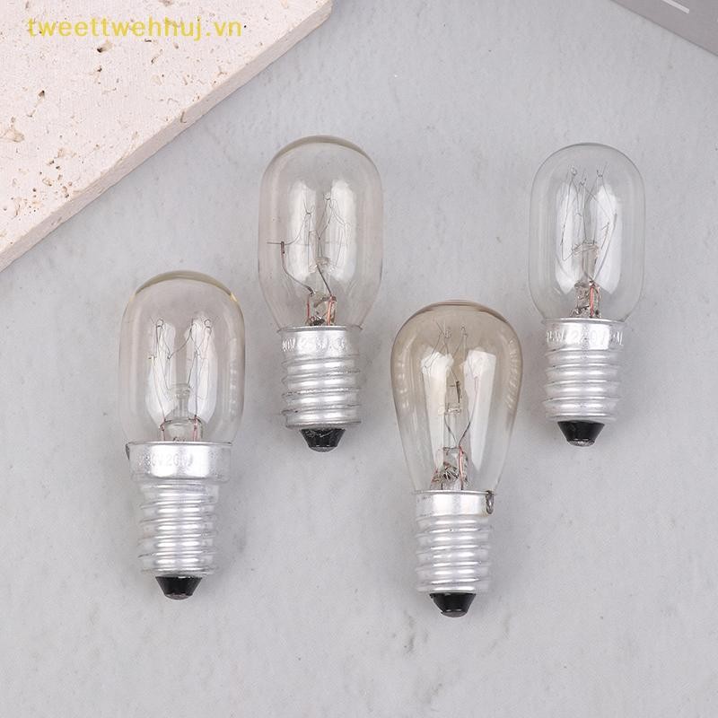 Tweeduj 5 Bóng đèn muối E14 Bóng đèn quả cầu 10 / 15 / 20 / 25W 220V-230V Bóng đèn sợi đốt Tủ lạnh Lò nướng Bóng đèn thay thế VN