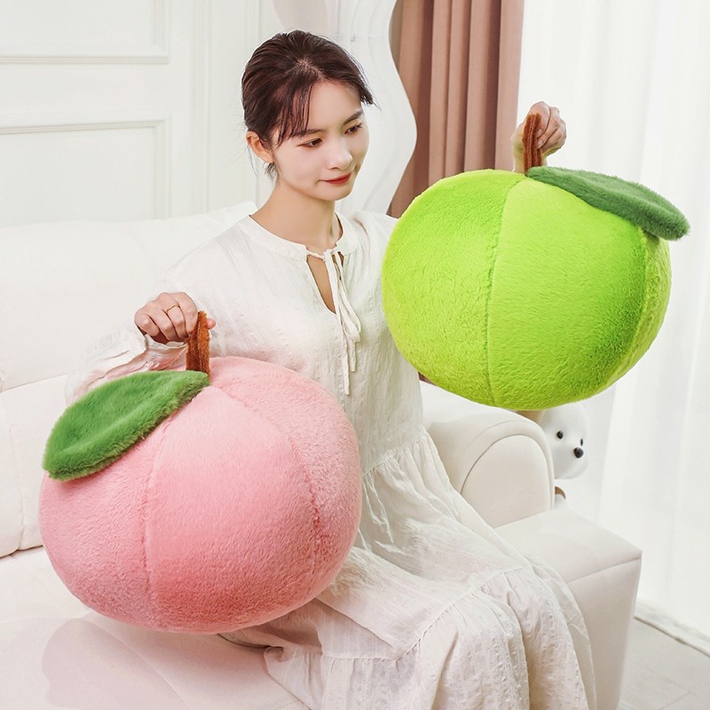 Rytanda Apple Sang Trọng Đồ Chơi Mô Phỏng Dễ Thương Táo Đỏ Mềm Đầy Trái Cây Gối Cho Trẻ Em Bạn Gái Quà Tặng Sinh Nhật Trang Trí Gia Đình Quà Tặng Giáng Sinh