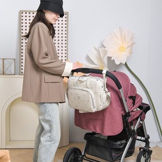 DE Túi xách tã du lịch có vải chống nước Nội thất rộng rãi cho bánh răng và phụ kiện của mẹ