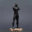 YT4 The Avengers Nhân Vật Hành Động Người Sắt Và Black Panther Đứng Mẫu Búp Bê Đồ Chơi Cho Trẻ Em Trang Trí