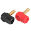 2 Cái / bộ Vỏ Cứng Hình Chữ L Kim Loại Tản Nhiệt Đạn Phích Cắm & Tay Cầm 4 Mm Cho Xe Tải Địa Hình 1 / 10 RC Xe Nâng Cấp Phần