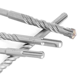 ARTISANU Mũi khoan bê tông SDS Plus 5/6/7/8/10/12mm, đầu tròn, dài 110mm/160mm, bộ 4 mũi cho gạch tường, dùng búa điện